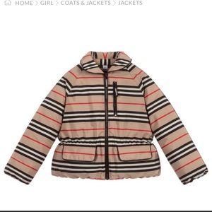 Authentic Burberry girls coat